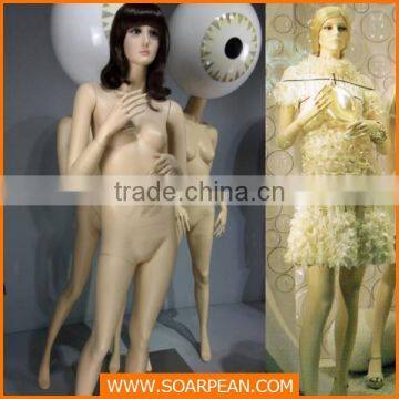 Dresses Display Fashion Fiberglass Female Mannequin