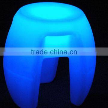 led Lighted Rechargeable plastic chair