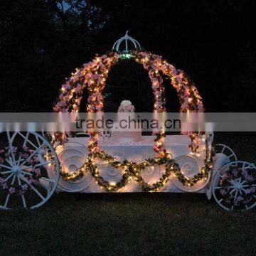 BISINI Used Cinderella Pumpkin Horse Carriage for Sale(BG11-M091) photo-4