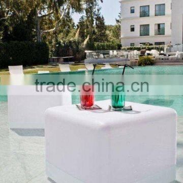 LED cube table/illuminated led cube chair/cube furniture/led furniture YM-LCT606060