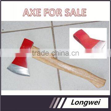 hot sale steel forged axes with wooden handle A613 high quality