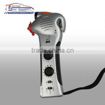 Car Emergency Hammer With Crank Dynamo Light Radio photo-2