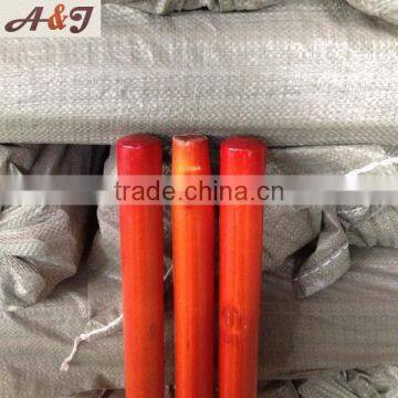 Rufous Color Painting Wood Hoe Handle Good Durability photo-3