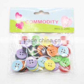 Clothes Accessories Round Plastic Button