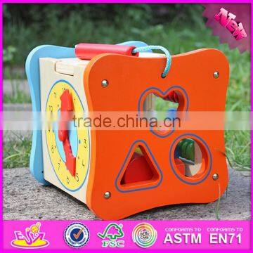 2016 Wholesale Funny Toy Wooden Shape Sorters for Babies W12D014 photo-6