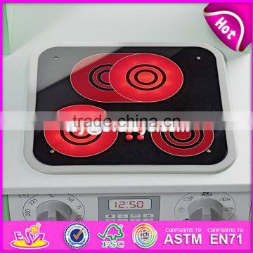 New Design Luxurious White Wooden Boys Play Kitchen for Kids W10C279 photo-6