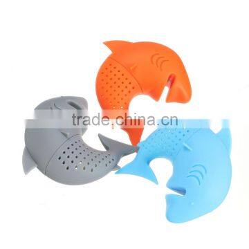 The Silicone Shark Shape Tea Infuser Maker Set Cup Decor Tea Bag Strainer Filter photo-4