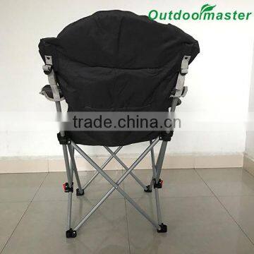 Adjustable Picnic Fishing Steel Quilted Folding Camping Chair photo-3