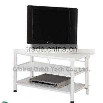 Plasma MDF TV Table Stand With Shelf, Folding Wooden TV Stand photo-5