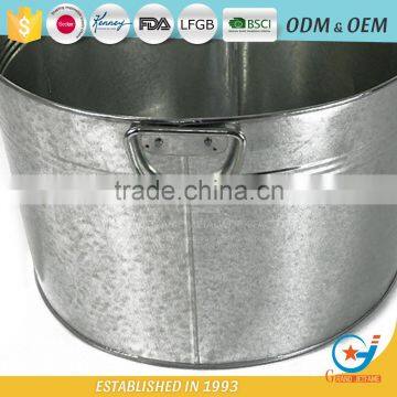 Iron Garden Galvanized Ice Tubs for Drinks Party Bar Ice Bucket