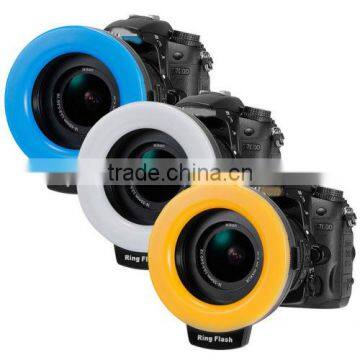 New Macro LED Ring Flash Light RF550D for Nikon Canon Olympus DSLR Camera photo-4