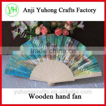 Promotional Spanish Folding Wood Fan photo-3
