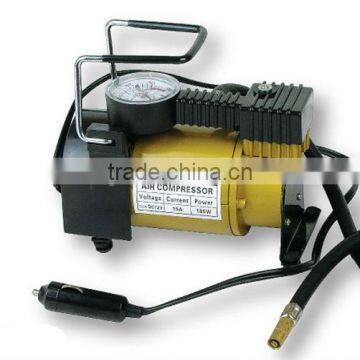 Heavy Metal Body Emergency Car Air Compressor Type 150PSI 12V Portable Car Tyre Inflator