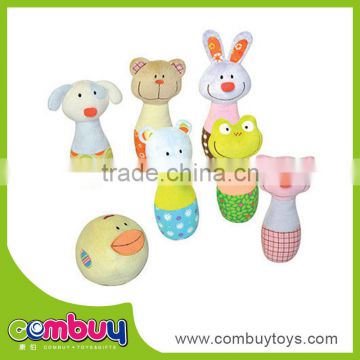 baby play mini bowling set plush china toy import