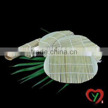 Round Weaving Green Bamboo Placing Mat photo-5