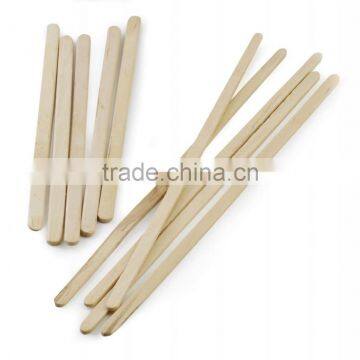 Biodegradable Wrapped Natural Wooden Cocktail Coffee Stirrer