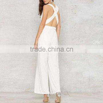 New in White Casual Elegant Rompers Jumpsuit photo-5