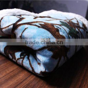 European Wholesale Knitting Fleece Fabric Cheap Wholesale Blankets photo-2