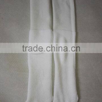 White Blank Sublimation Socks 100 Polyester Socks With Rib on Leg photo-3