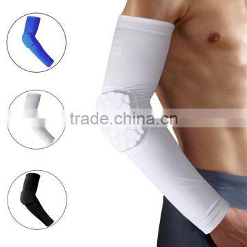 Compression arm support sleeve warmer pad hex