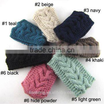 china supplier gatsby braided cotton headband for women