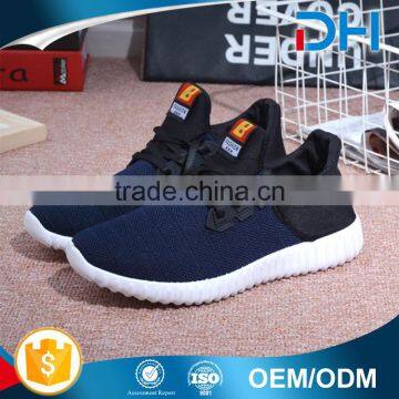 Hot sale breathable mesh upper shoes men casual sport