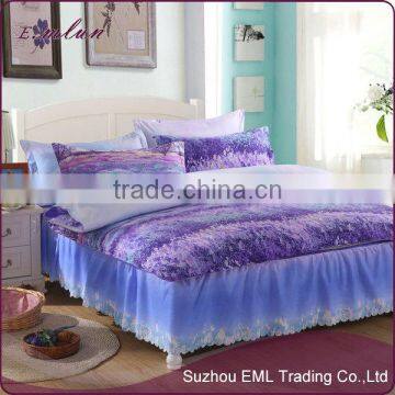 Full Comforter Home Textile Bedclothes and Washing Cotton Bed Linen Freshness Bedding Set EML-12-W1001 photo-6