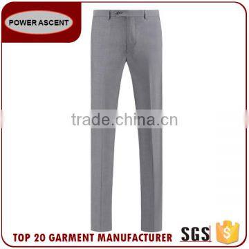 Men'S Custom Design Light Grey Suit Fabric Formal Suits photo-3