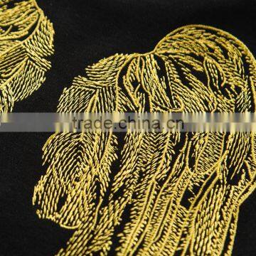 Shij 2017 Father and Son Tee Exquisite Embroidery Angel Wings T Shirt Spandex photo-6