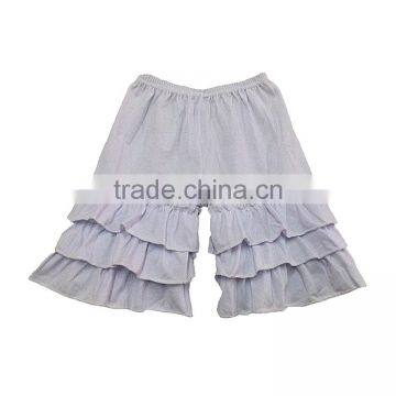 Giggle Moon Remake Girls Matching Icing Pants Short Girls Chevron Three Ruffles Pants photo-6