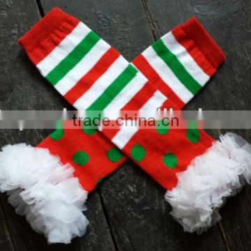 christmas X-mas ruffle leg warmers baby leggings baby leg warmer legwarmer legwarmers leg warmers