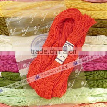 2016 Bright Colors Similar Dmc Cross Stitch Floss Free Samples photo-3