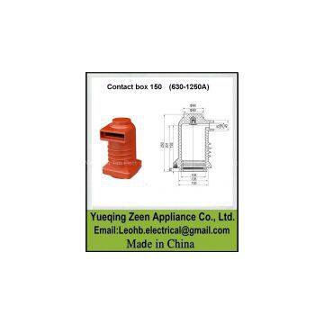 Contact box insulating CH3-10Q/150, CH3-12/150 12kv fixed contacts insulator ,24kv contact box for switchgear