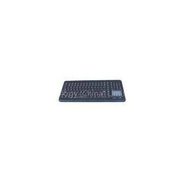 IP65 water proof Illuminated USB Keyboard with numeric keypad , Black