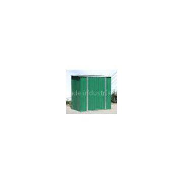 Eco Friendly Commercial Garden Tool Shed For Tools Storage With Deep Roll-Formed Wall Panels