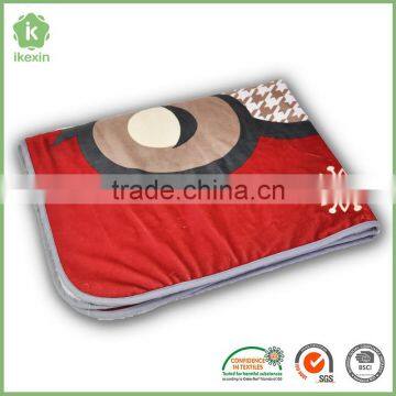 Anti-Pilling Portable Cartoon Printing Child Blanket