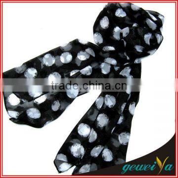 No MOQ Printing Chiffon Scarf Wholesale