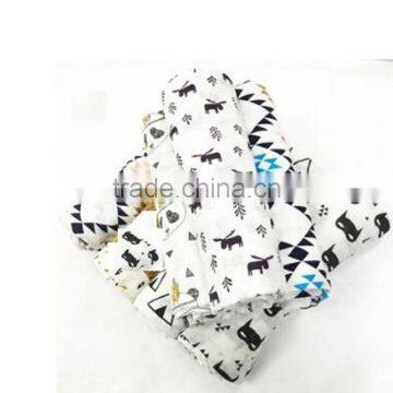 Summer 100%Muslin cotton Single layer baby towel newborn blanket
