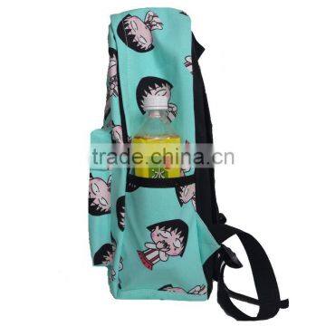 China Factory Latest Heavy Canvas Vintage Backpack School Bag for Students