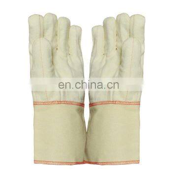 Promotional White 100% Safety working Cotton glove