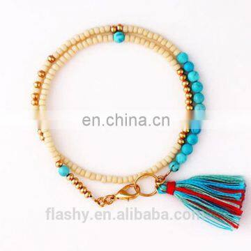 New Fashion Hand Jewelry Stone Beaded Women Bracelets Bangle photo-2