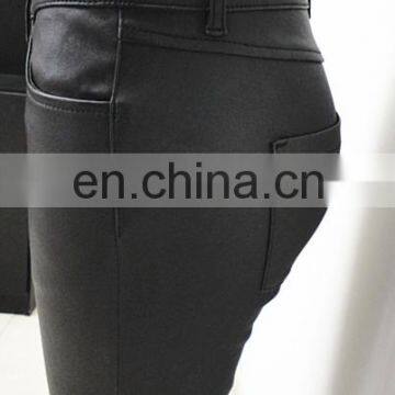 Wholesale Stretch Leather Leggings Stretch Pants Genuine Leather Pants for Women photo-4
