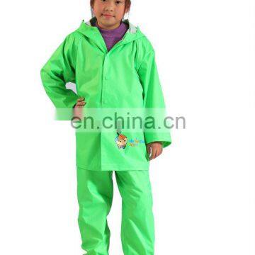High Quality Colorful Waterproof Children 100% Pvc Raincoat photo-3