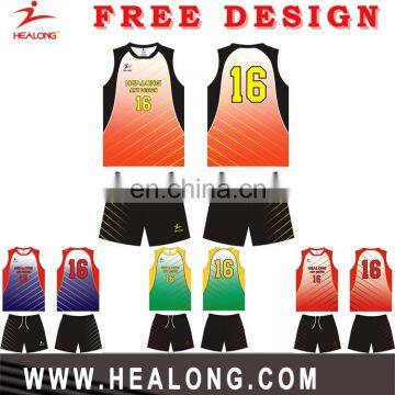 Customized Men's Cloth Volleyball In 2017/2018 New,Sublimation Customized Volleyball Uniform Designs