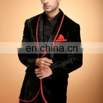 Indian Bollywood Handmade Indo Western Men's Classical Nehru coat wedding dress Jacket Blazer Bridal Wear