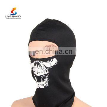 Fashion Customized Full Face Mask Skull Printed Balaclava