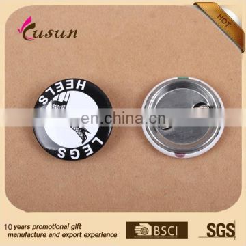 2015 Custom Personalized Metal Small Badge With Safety pin