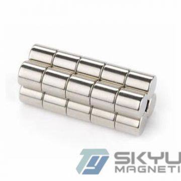 Cylinder Magnets N35 Sintered Rare Earth Strong Neodymium Magnet Bulk Super Magnets photo-2