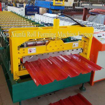 CNC Color Steel Trapezoidal Roof Panel Roll Forming Machine