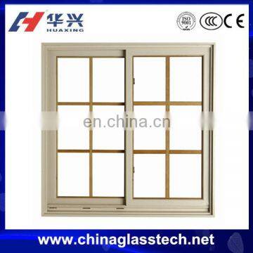 CE certificate wind resistant strong structure upvc windows sections